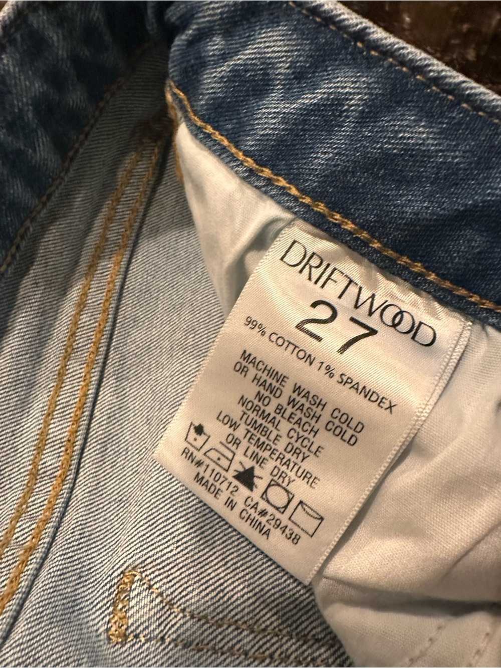 Driftwood Roxy - Light Blue Floral Embroidered Women's Jeans - Picture 3 of 8